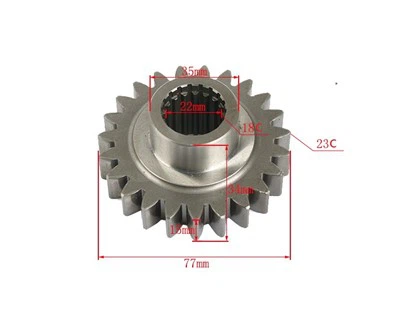 ชิ้นส่วนรถยก Hanzhi YDS30.037 เกียร์ รอบเดินเบาสำหรับ FD20-30Z5/T6/CPCD10~35/1218