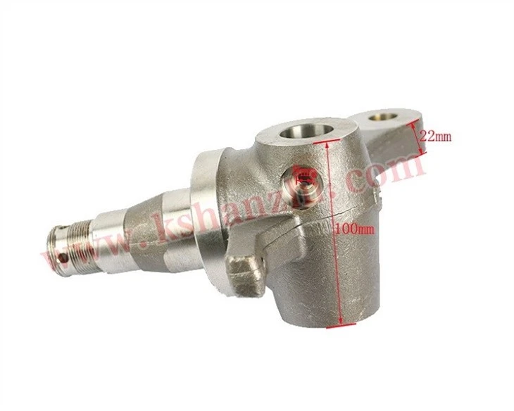 Forklift Spare Parts Steering Knuckle RH For FD20~30-12, 3EB-24-31230