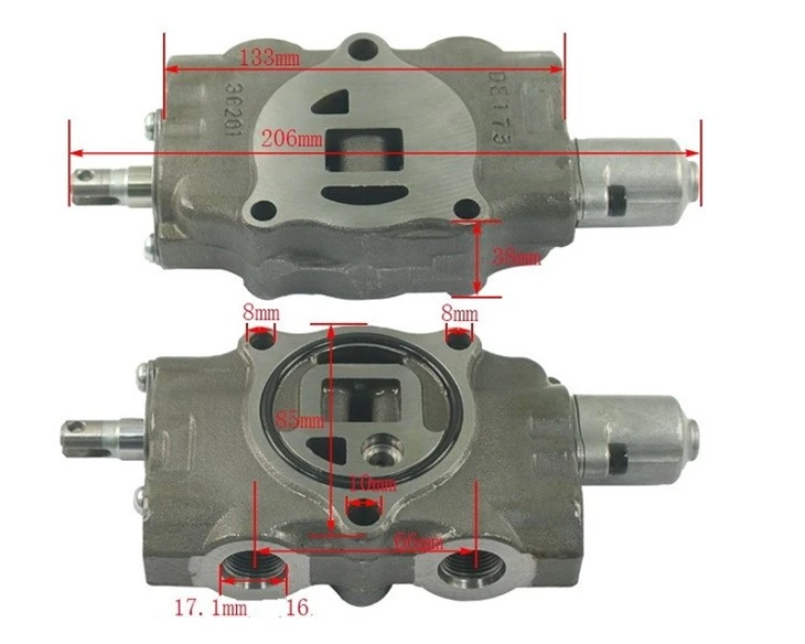 KB21013-35178 Hydraulic Control Valve Valve Plate For KOM. FD20~30-14, Original
